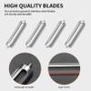 4-Pack Stainless Steel Peeler Replacement Blades view 2
