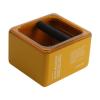 Sharplace Coffee Knock Box for Espresso Grounds, Yellow, S view 1