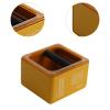 Sharplace Coffee Knock Box for Espresso Grounds, Yellow, S view 2