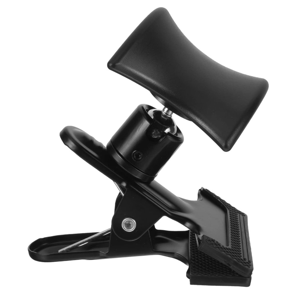 Adjustable Headphone Holder for Desk, ABS and Metal, Black