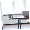 Adjustable Headphone Holder for Desk, ABS and Metal, Black view 2
