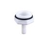 Tower-Type Tap Adapter, 23 mm Male Thread, 1/4/3/8/16 mm Quick Connector, White view 1