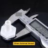 Tower-Type Tap Adapter, 23 mm Male Thread, 1/4/3/8/16 mm Quick Connector, White view 4