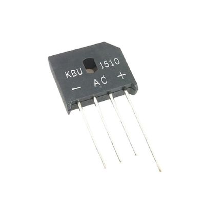 VWWJCCRO 5 pcs/lot KBU1510 KBU-1510 15A 1000V Diode Bridge Rectifier, New