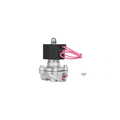 1/2" Stainless Steel Solenoid Valve, Normally Closed, 24V/12V/220V/110V, ICXLPMC (BSP_24VAC_EPDM-SEAL)