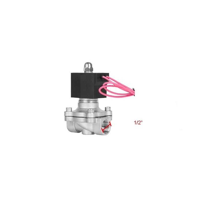 1/2" Stainless Steel Solenoid Valve, Normally Closed, 24V/12V/220V/110V, ICXLPMC (BSP_24VAC_EPDM-SEAL)