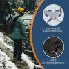 HOSLAFON Ice Cleats for Shoes with 32 Spikes for Ice and Snow view 3