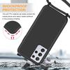 GoodcAcy Phone Strap Case for Samsung Galaxy S21 Ultra, Black view 2