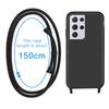 GoodcAcy Phone Strap Case for Samsung Galaxy S21 Ultra, Black view 4