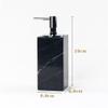WQQYU6HKF Marble Soap and Lotion Dispenser, Black view 2