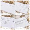 Lanpn Funeral Guest Book, In Loving Memory Memorial Book, Beige view 4