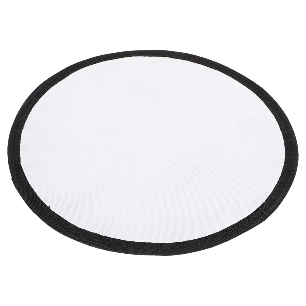 Milisten Round Silver Fireproof Grill Mat with Aluminum Foil and Fiberglass