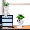 Itonash Artificial Human-Shaped Mini Succulent Pot view 4