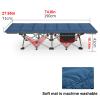 Folding Camping Cot with Mattress, 71 x 190 cm, 110 kg Capacity view 3