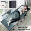 Folding Camping Cot with Mattress, 71 x 190 cm, 110 kg Capacity view 4