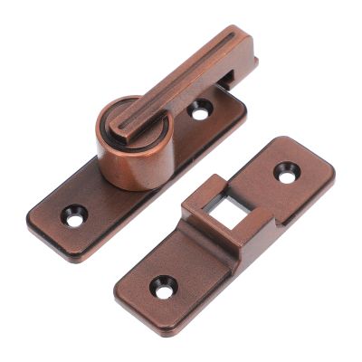 OSALADI Stainless Steel Sliding Door Bolt Lock, Durable and Easy to Install, Dark Red