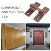 OSALADI Stainless Steel Sliding Door Bolt Lock, Durable and Easy to Install, Dark Red view 3