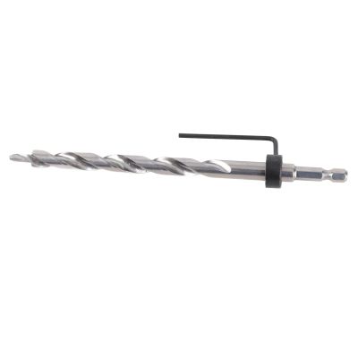 3/8-Inch Brad-Point Drill Bit for Wood with Adjustable Depth Stop