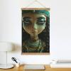 GFLFMXZW Long Vertical Canvas Poster, Blurred Lighting Style Wall Art, Ready to Hang, Bedroom Decor view 4