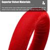 Queue Barrier Velvet Rope with Gold Fasteners, Green, 9 ft/274 cm view 2