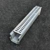 EXCLURA Trench Drain for Driveways, 60 x 10 x 6 cm, with Stainless Steel Grate view 1