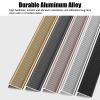 L-Shaped Metal Stair Nosing, 2 in. Wide, Non-Slip Stair Edge Protector, Gold, 1.5 m view 3