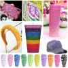 Purple Hotfix and Non-Hotfix Rhinestones for Crafts view 4