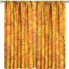 Colorful Abstract Geometric Blackout 3D Curtains, 183 W x 214 H cm view 1