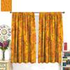 Colorful Abstract Geometric Blackout 3D Curtains, 183 W x 214 H cm view 3