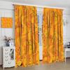 Colorful Abstract Geometric Blackout 3D Curtains, 183 W x 214 H cm view 4