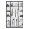 AGMAT-FURNITURE Katania 200 Sliding-Door Wardrobe, 2 Doors, 1 Mirror, 200 x 244 x 65 cm view 2