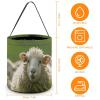 KTNML Printed Halloween Candy Basket, Sheep on the Hill, 20.1 x 21.1 cm view 2