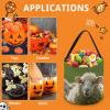 KTNML Printed Halloween Candy Basket, Sheep on the Hill, 20.1 x 21.1 cm view 3