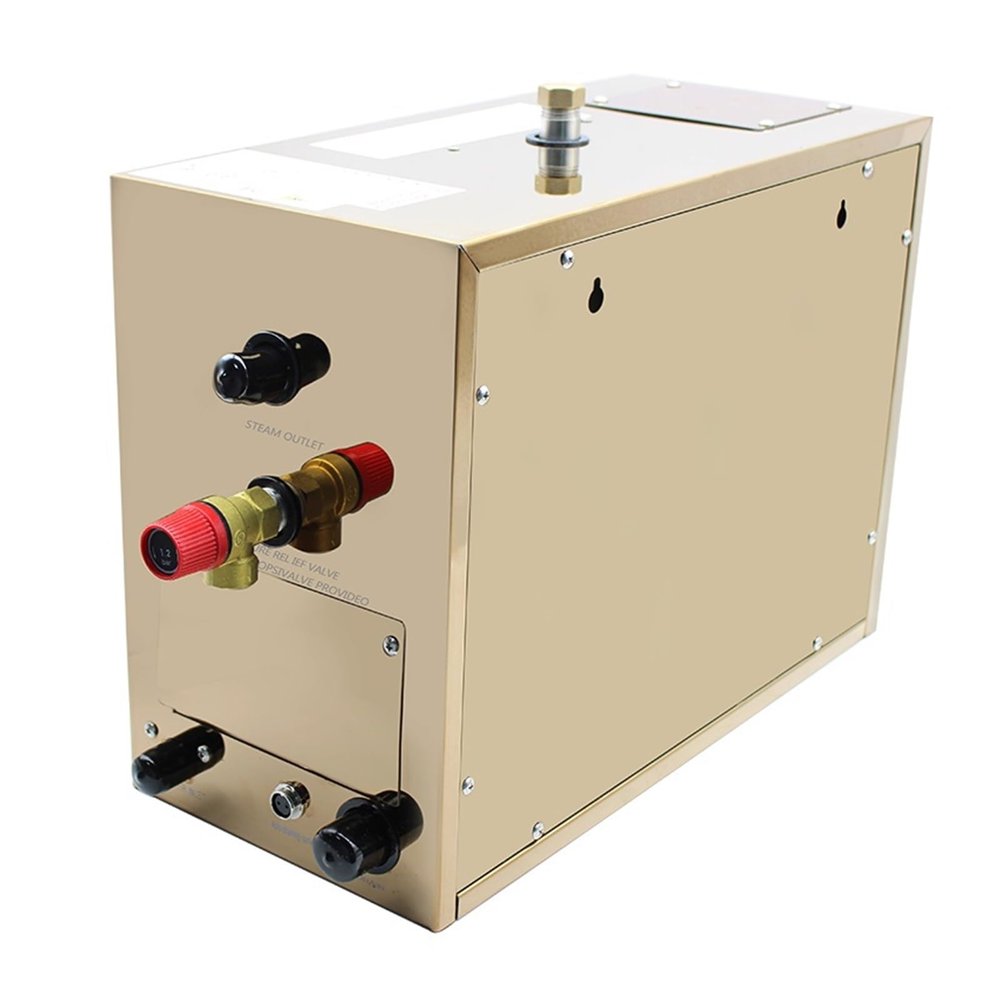 GMUME 9 kW Automatic Stainless Steel Steam Generator with Auto Descaling, Digital Control (6 kW)