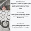 HEFJIAYCIQ 304 Stainless Steel Cable Wire Mesh, 12 cm Mesh, 1.5 mm, 1.2 x 4 m view 3