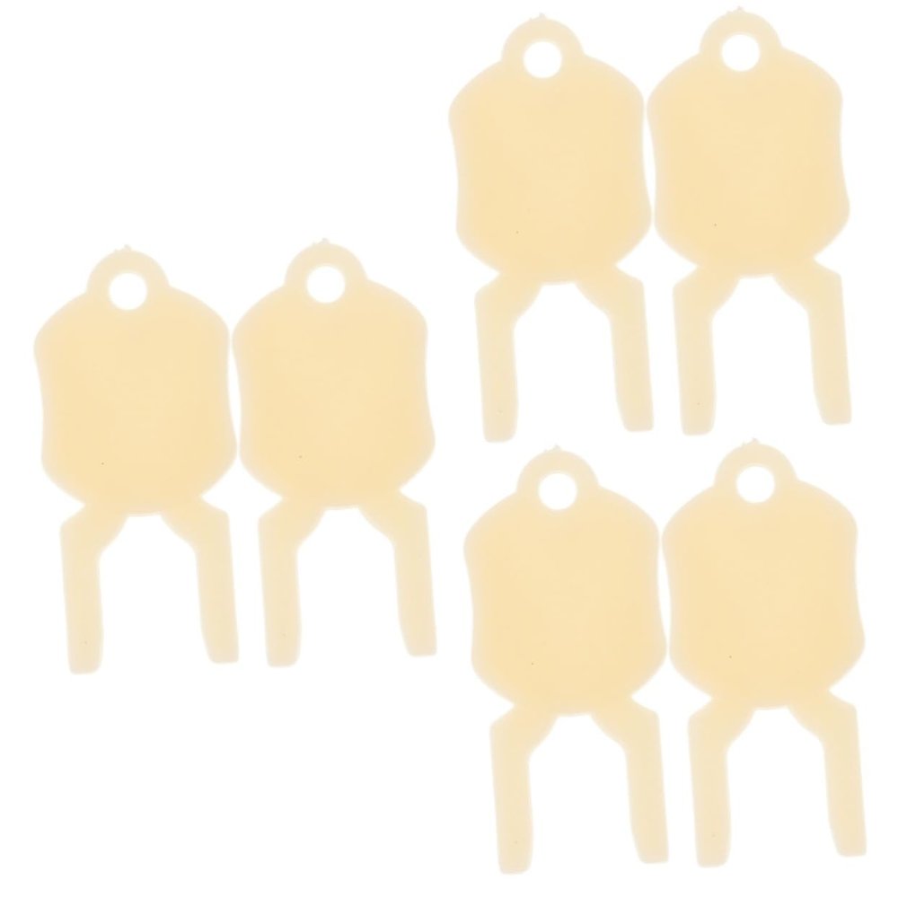 Alipis 3 Sets of Soap Dispenser Accessories, Plastic Keys, 2 Pieces Each