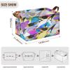 YOUJUNER Large Foldable Storage Basket with Colorful Penguin Pattern view 3