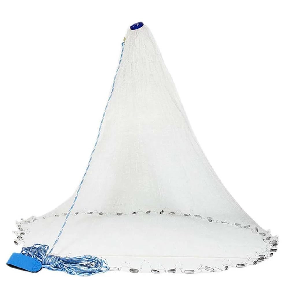 Sefdrert Saltwater Cast Net for Bait and Fish, 1.5 m Radius