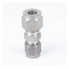PQYSMVVG 6 mm to 8 mm Tube Reducer, 304 Stainless Steel Sleeve Ferrule Pneumatic Connector Adapter view 1