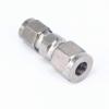 PQYSMVVG 6 mm to 8 mm Tube Reducer, 304 Stainless Steel Sleeve Ferrule Pneumatic Connector Adapter view 2