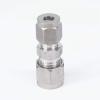 PQYSMVVG 6 mm to 8 mm Tube Reducer, 304 Stainless Steel Sleeve Ferrule Pneumatic Connector Adapter view 4