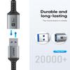 SUNGUY USB 3.0 Extension Cable, 2-Pack, 2 m, USB-A Male to Female, 5 Gbps view 4