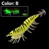 LYEAA Luminous Soft Shrimp Squid Fishing Lure with Double-Layer Hooks view 4