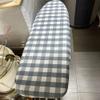 QTWLG Tabletop Ironing Board Cover, Cotton Replacement Cover with Padding, Adjustable Drawstring Ironing Pad (Pink, 43 x 15 in / 110 x 40 cm) view 3
