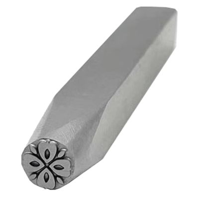 HPFHSJ Flower22 Metal Steel Letter Punch Stamps for Metal Jewelry