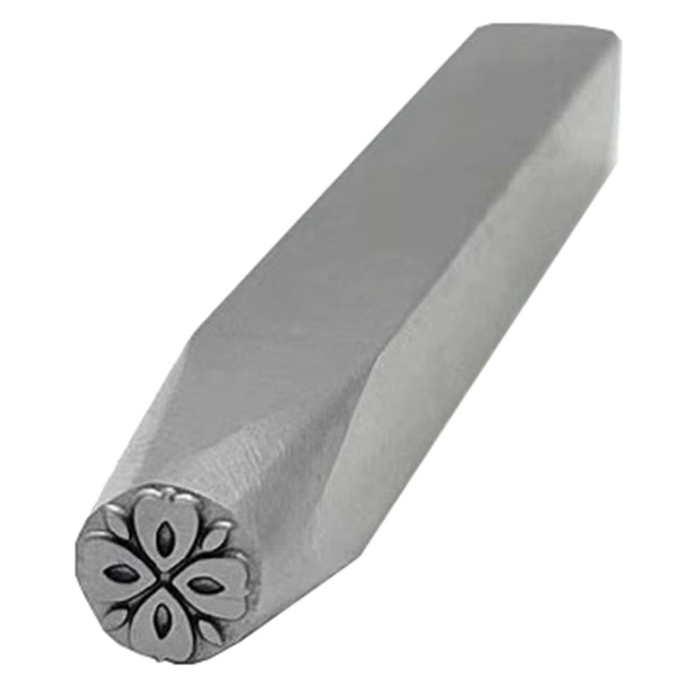 HPFHSJ Flower22 Metal Steel Letter Punch Stamps for Metal Jewelry