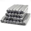 HPFHSJ Flower22 Metal Steel Letter Punch Stamps for Metal Jewelry view 3