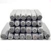 HPFHSJ Flower22 Metal Steel Letter Punch Stamps for Metal Jewelry view 4