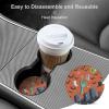 Car Coaster, 1 Pc, Zombie Hand, Absorbent Non-Slip Rubber Cup Holder Liner view 4