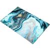 YHBNJIGW Non-Slip Bathroom Mat, Quick-Drying, Water-Absorbent Rubber, Blue, 40 x 60 cm view 1